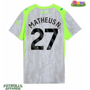 Manchester City Matheus Nunes #27 Tredje Tröja Kvinnor 2025-26 Kortärmad